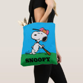 pinda's | Snoopy bij Bat Tote Bag (Dichtbij)