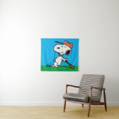 pinda's | Snoopy bij Bat Wandkleed (In Situ (horizontaal))