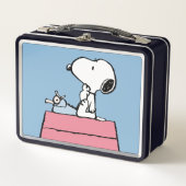 pinda's | Snoopy bij de schrijfmachine (Voorkant)