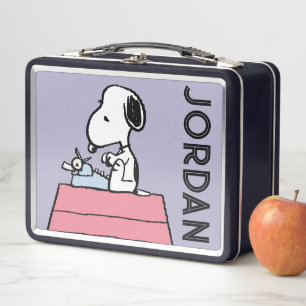 pinda's   Snoopy bij de schrijfmachine
