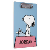 pinda's | Snoopy bij de schrijfmachine Klembord (Rechts)