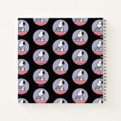 pinda's | Snoopy bij de schrijfmachine Notitieboek (Achterkant)