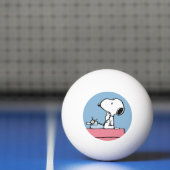 pinda's | Snoopy bij de schrijfmachine Pingpongbal (Net)