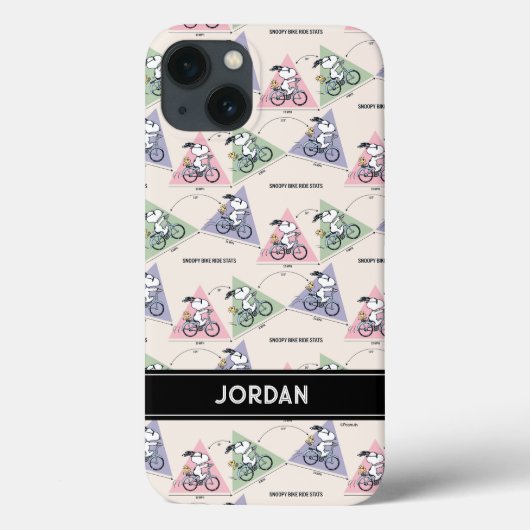 pinda's | Snoopy Bike Ride Stats Case-Mate iPhone Case (Achterkant)