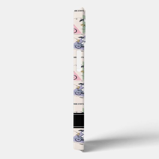 pinda's | Snoopy Bike Ride Stats Case-Mate iPhone Case (Achterkant / Rechts)