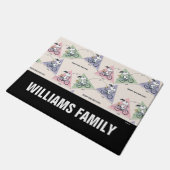 pinda's | Snoopy Bike Ride Stats Deurmat (Schuin)