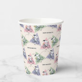 pinda's | Snoopy Bike Ride Stats Papieren Bekers (Links)