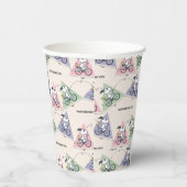 pinda's | Snoopy Bike Ride Stats Papieren Bekers (Rechts)