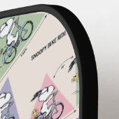 pinda's | Snoopy Bike Ride Stats Pickleball Paddle (Links Detail)