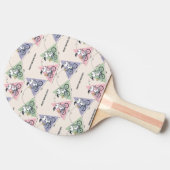 pinda's | Snoopy Bike Ride Stats Tafeltennisbatje (Zijkant)