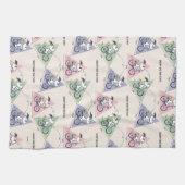 pinda's | Snoopy Bike Ride Stats Theedoek (Horizontaal)