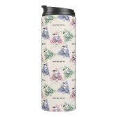 pinda's | Snoopy Bike Ride Stats Thermosbeker (Geroteerd rechts)