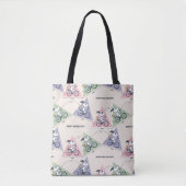 pinda's | Snoopy Bike Ride Stats Tote Bag (Voorkant)
