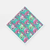 pinda's | Snoopy Blauwgroen Surf Patroon Servet (Hoek)