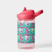 pinda's | Snoopy Blauwgroen Surf Patroon Waterfles (Links)