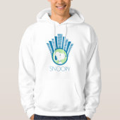 pinda's | Snoopy Blue Deco Dreams Hoodie (Voorkant)