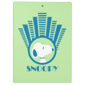 pinda's | Snoopy Blue Deco Dreams Klembord (Achterkant)