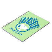pinda's | Snoopy Blue Deco Dreams Notitieboek (Linkerzijde)