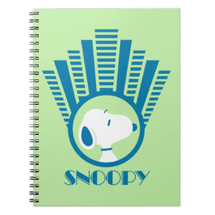 pinda's   Snoopy Blue Deco Dreams Notitieboek