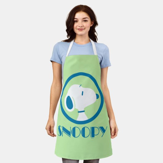pinda's | Snoopy Blue Deco Dreams Schort (Gedragen)