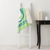 pinda's | Snoopy Blue Deco Dreams Sherpa Deken (In situ)