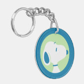 pinda's | Snoopy Blue Deco Dreams Sleutelhanger (Voorkant Links)
