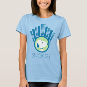pinda's Snoopy Blue Deco Dreams T-shirt