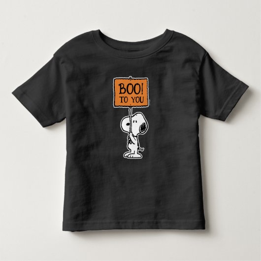 pinda's | Snoopy Boo! Kinder Shirts (Voorkant)