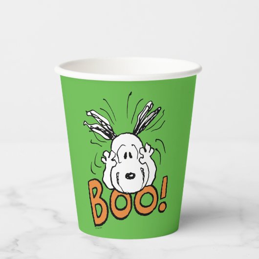 pinda's | Snoopy Boo Papieren Bekers (Voorkant)