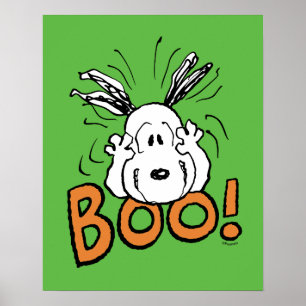 pinda's   Snoopy Boo Poster