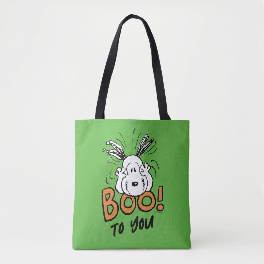 pinda's | Snoopy Boo Tote Bag (Voorkant)