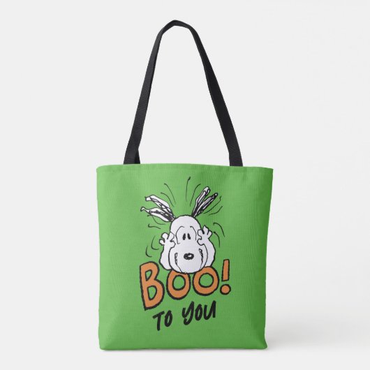 pinda's | Snoopy Boo Tote Bag (Achterkant)