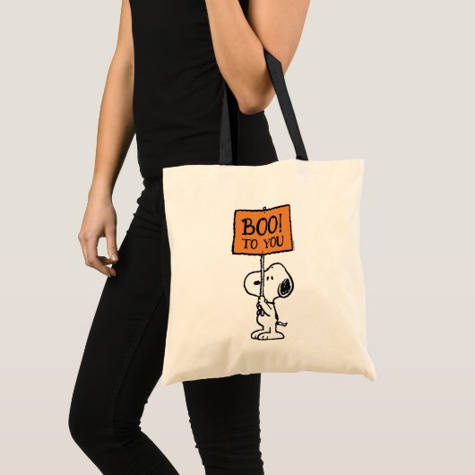 pinda's | Snoopy Boo! Tote Bag (Voorkant (product))