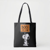 pinda's | Snoopy Boo! Tote Bag (Voorkant)