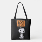 pinda's | Snoopy Boo! Tote Bag (Achterkant)