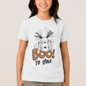 pinda's | Snoopy Boo Tri-Blend Shirt (Voorkant)