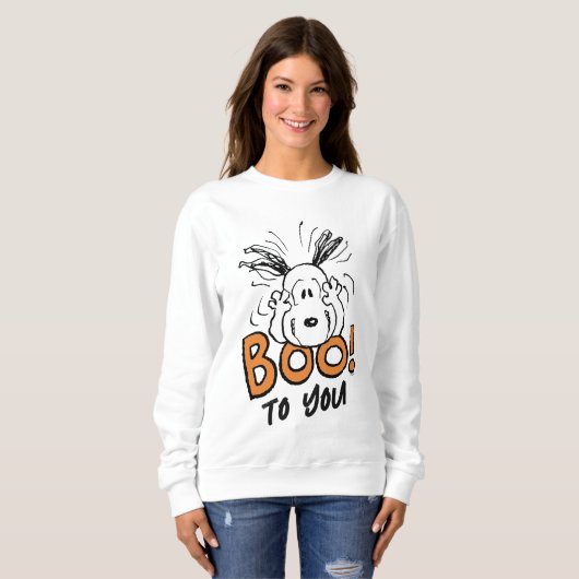 pinda's | Snoopy Boo Trui (Voorkant volledig)