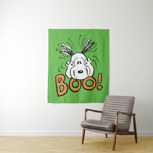 pinda's | Snoopy Boo Wandkleed (In situ)