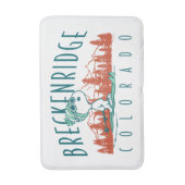 pinda's | Snoopy Breckenridge Colorado Badmat (Voorkant Verticaal)