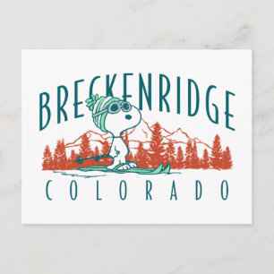 pinda's   Snoopy Breckenridge Colorado Briefkaart