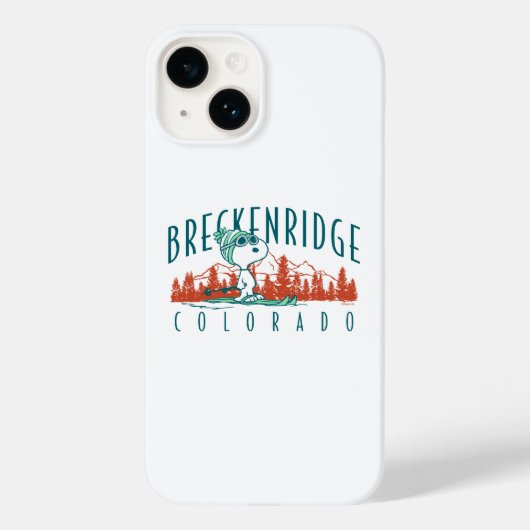 pinda's | Snoopy Breckenridge Colorado Case-Mate iPhone Case (Achterkant)