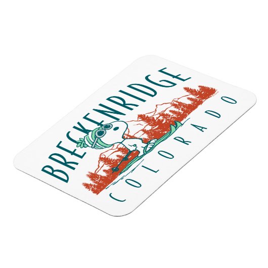 pinda's | Snoopy Breckenridge Colorado Magneet (Linkerzijde)
