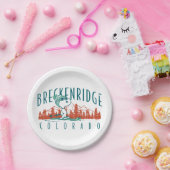 pinda's | Snoopy Breckenridge Colorado Papieren Bordje (Feest)