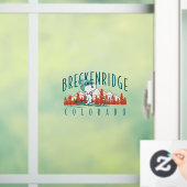 pinda's | Snoopy Breckenridge Colorado Raamsticker (Huis)