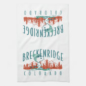 pinda's | Snoopy Breckenridge Colorado Theedoek (Verticaal)