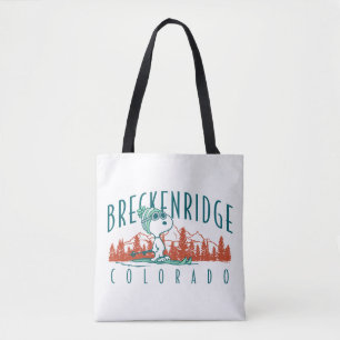 pinda's   Snoopy Breckenridge Colorado Tote Bag