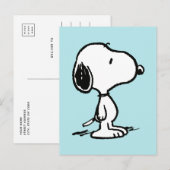 pinda's | Snoopy Briefkaart (Voorkant / Achterkant)