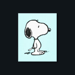 pinda's | Snoopy Canvas Afdruk<br><div class="desc">Snoopy is de lovenswaardige huisbeagle van Charlie Brown in de strip Peanuts van Charles M. Schulz. Bekijk dit leuke pinda-ontwerp met deze liefdevolle hond.</div>