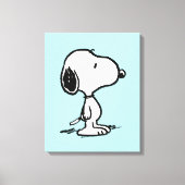 pinda's | Snoopy Canvas Afdruk (Voorkant)