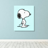 pinda's | Snoopy Canvas Afdruk (Insitu (Houten vloer))
